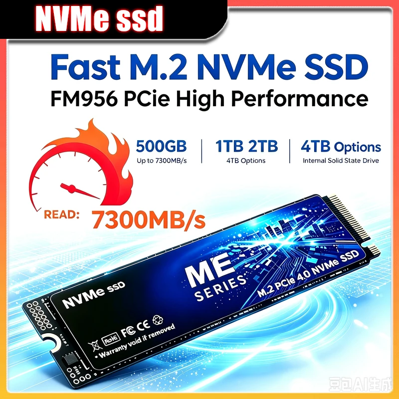 M.2 Nvme 4Tb Pcie 4.0 Ssd - ME SSD 500 Go 1 To