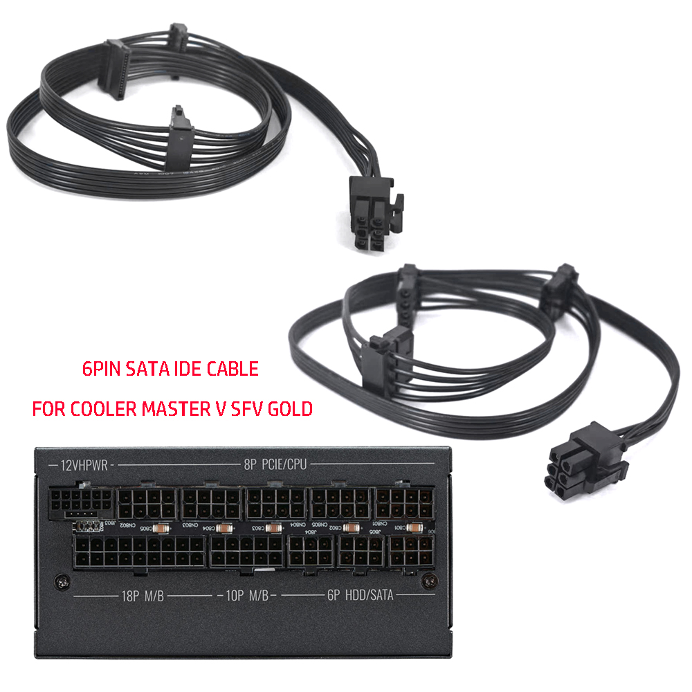 Sfx Power Supply 850W Gold - Câble d'alimentation modulaire PCIE vers 3