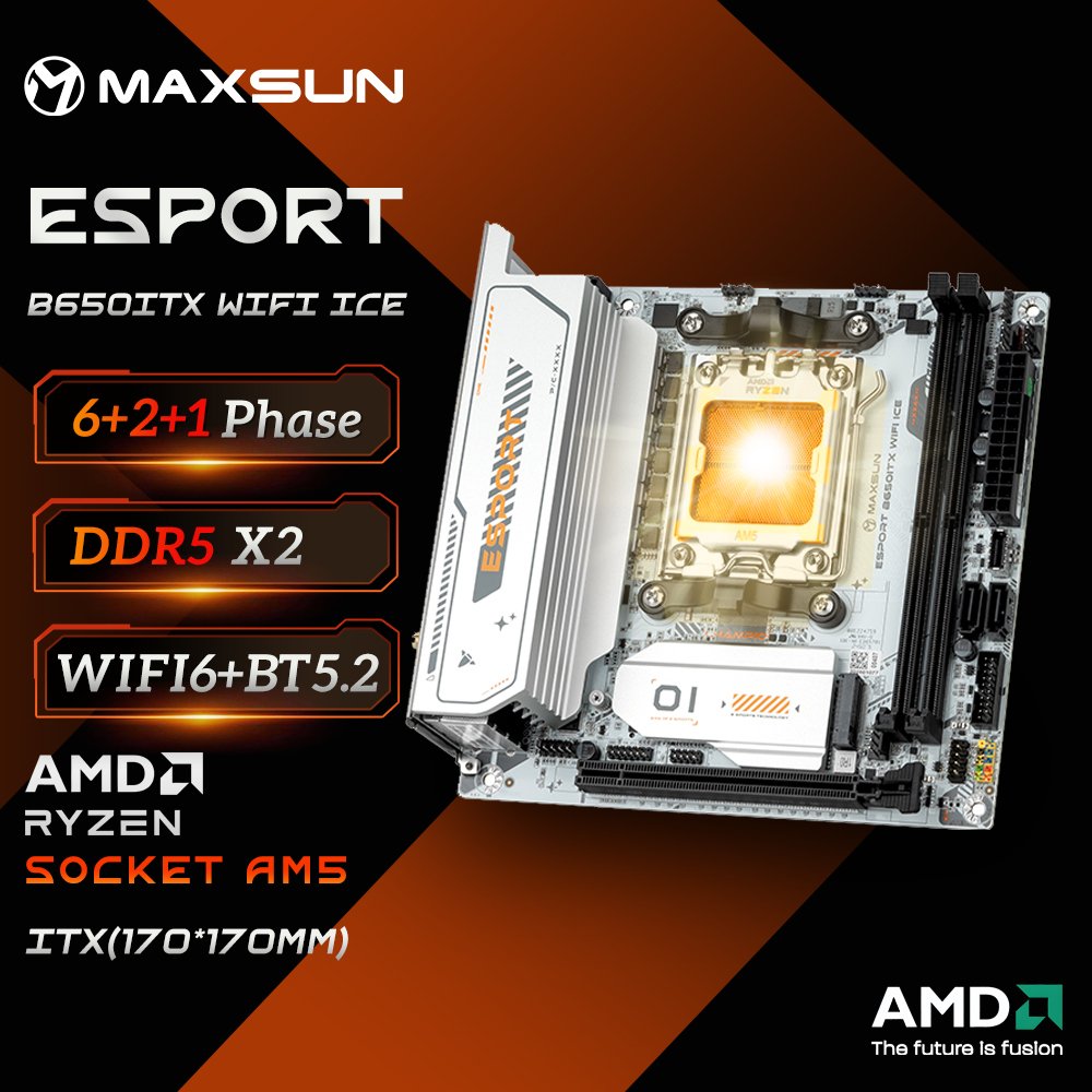 B650 Itx Motherboard Wifi - Prévention SUN-Carte mère B650M, ITX AMD