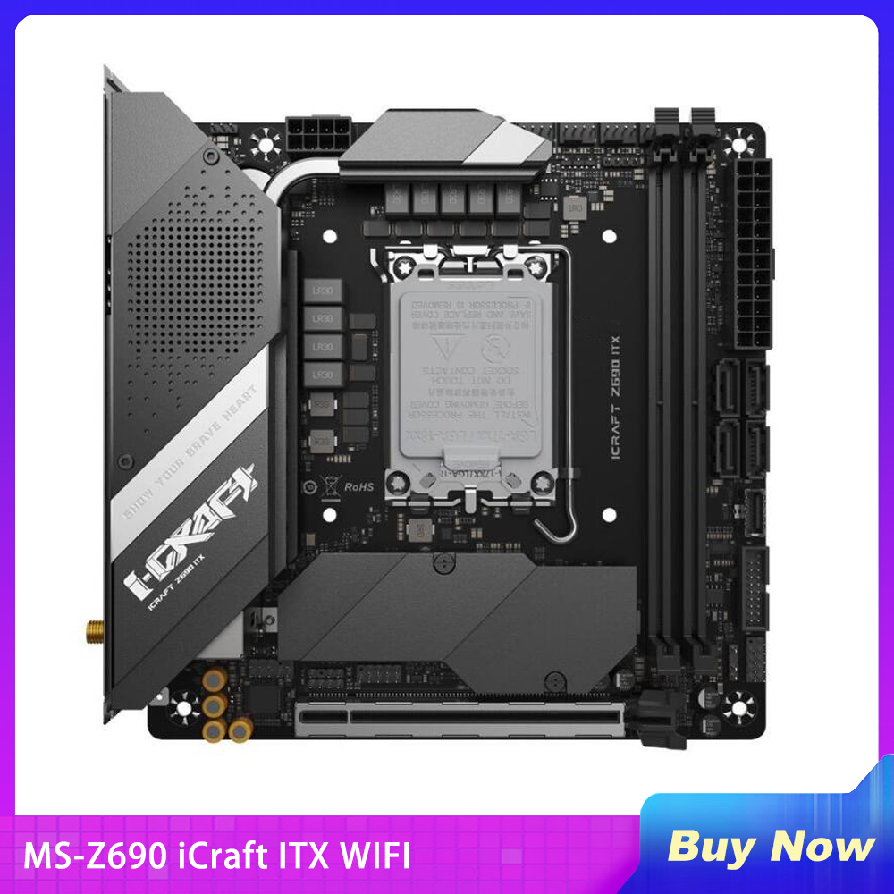 Lga 1700 Ddr5 Itx Motherboard - Nouveau MS-Z690 iCraft ITX WIFI carte