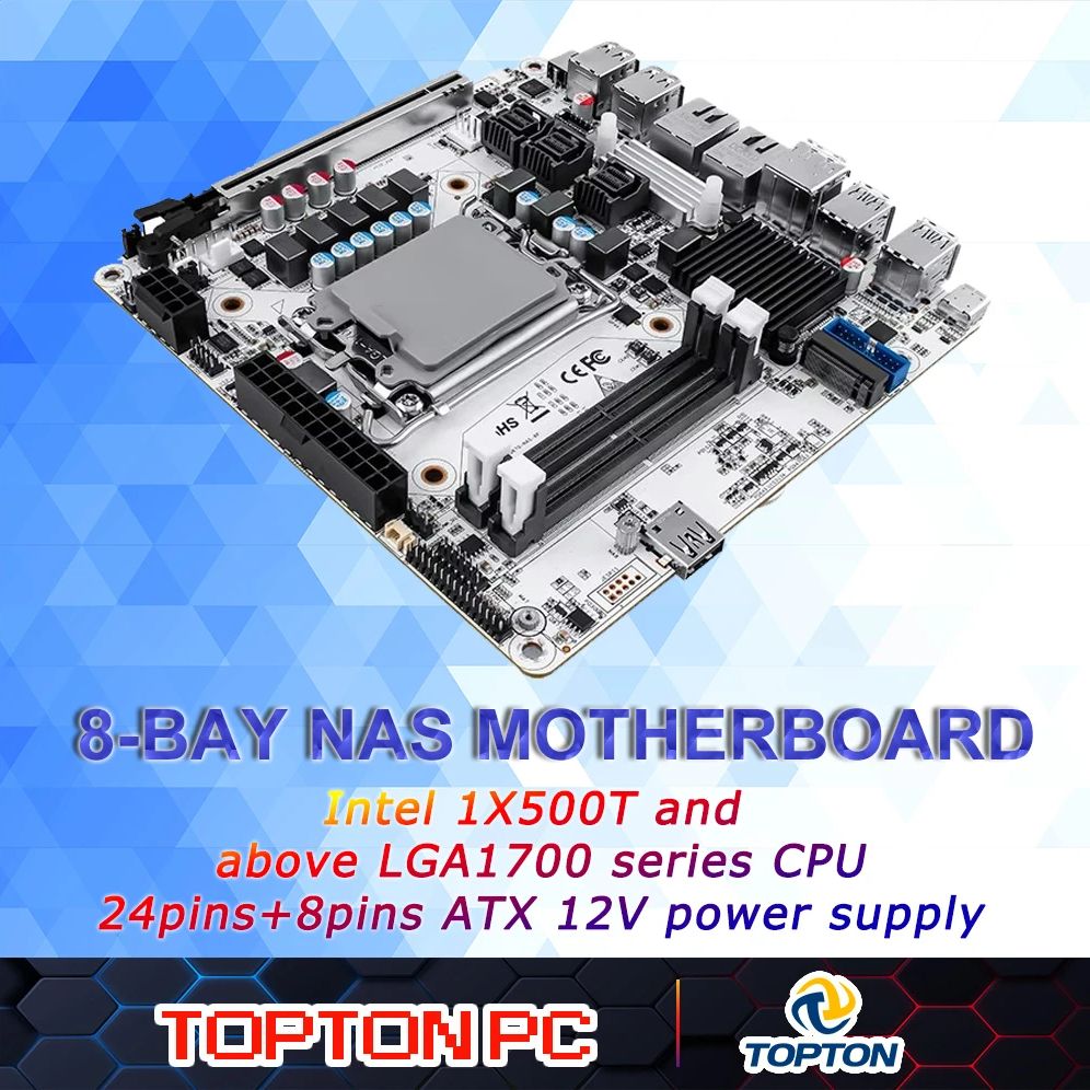 Lga 1700 Ddr5 Itx Motherboard - Carte mère NAS Mini ITX à