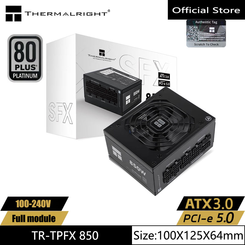 Sfx Power Supply 850W Gold - Thermalright TR-TPFX850 alimentation pour boîtier d'ordinateur,
