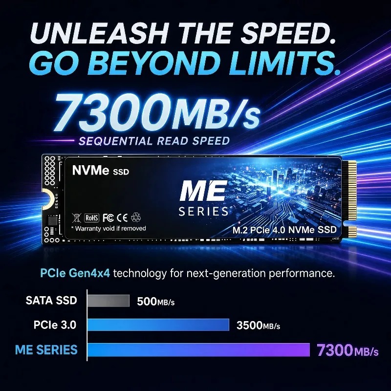 Nouveau SSD NVMe PCIe 4.0 M.2  - M.2 Nvme 4Tb Pcie 4.0 Ssd avis et prix