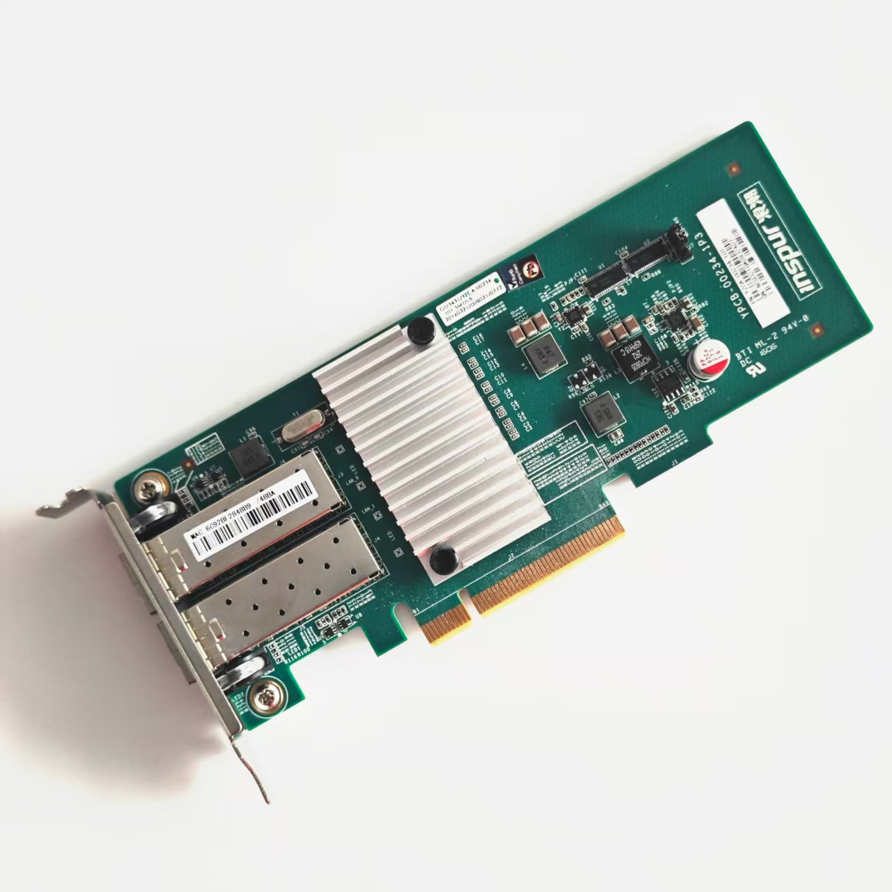 Carte réseau NIC SFP+ PCI-E 10 - 10Gb Sfp+ Pcie Network Card Dual Port avis et prix