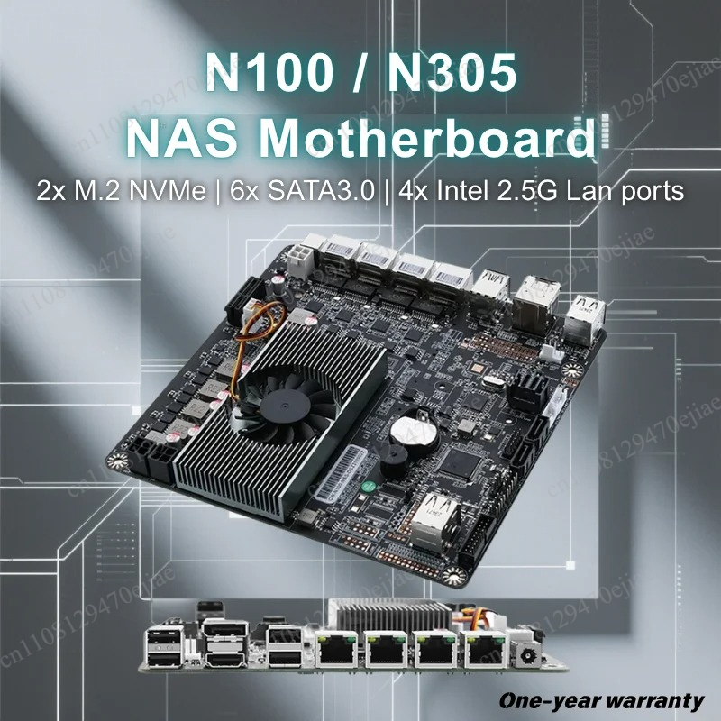 Carte mère N100 Mini ITX NAS D - Nas Motherboard N100 6 Sata avis et prix