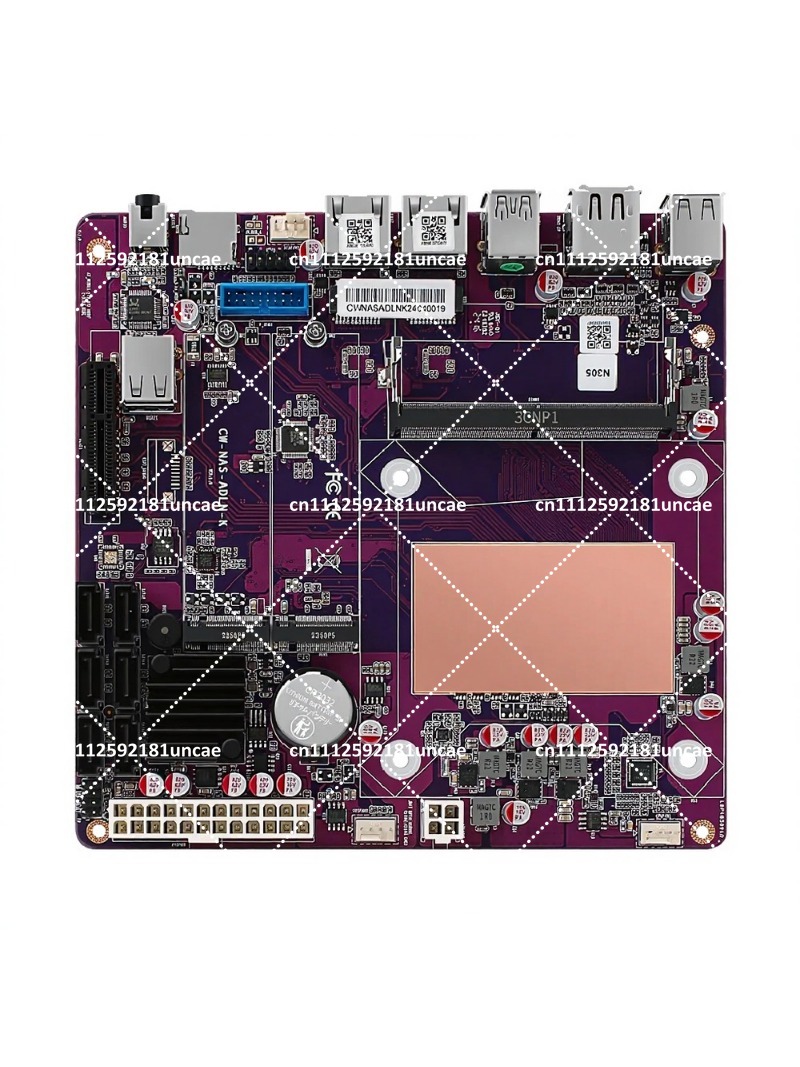 Carte mère NAS DDR5 12e généra - Nas Motherboard N100 6 Sata avis et prix