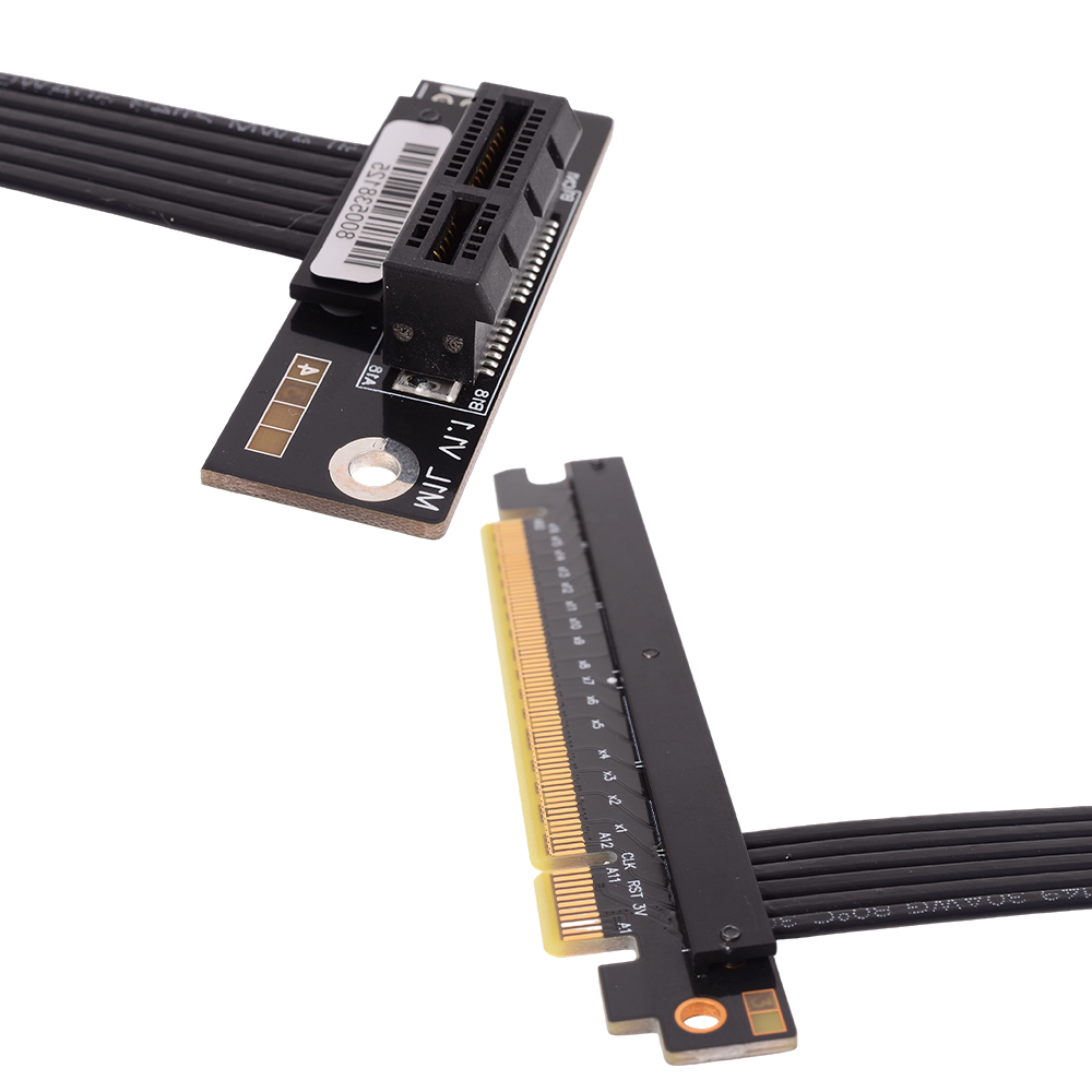 Câble d'extension PCIe 4.0 X16 - Pcie 4.0 X16 Riser Cable 90 Degree avis et prix