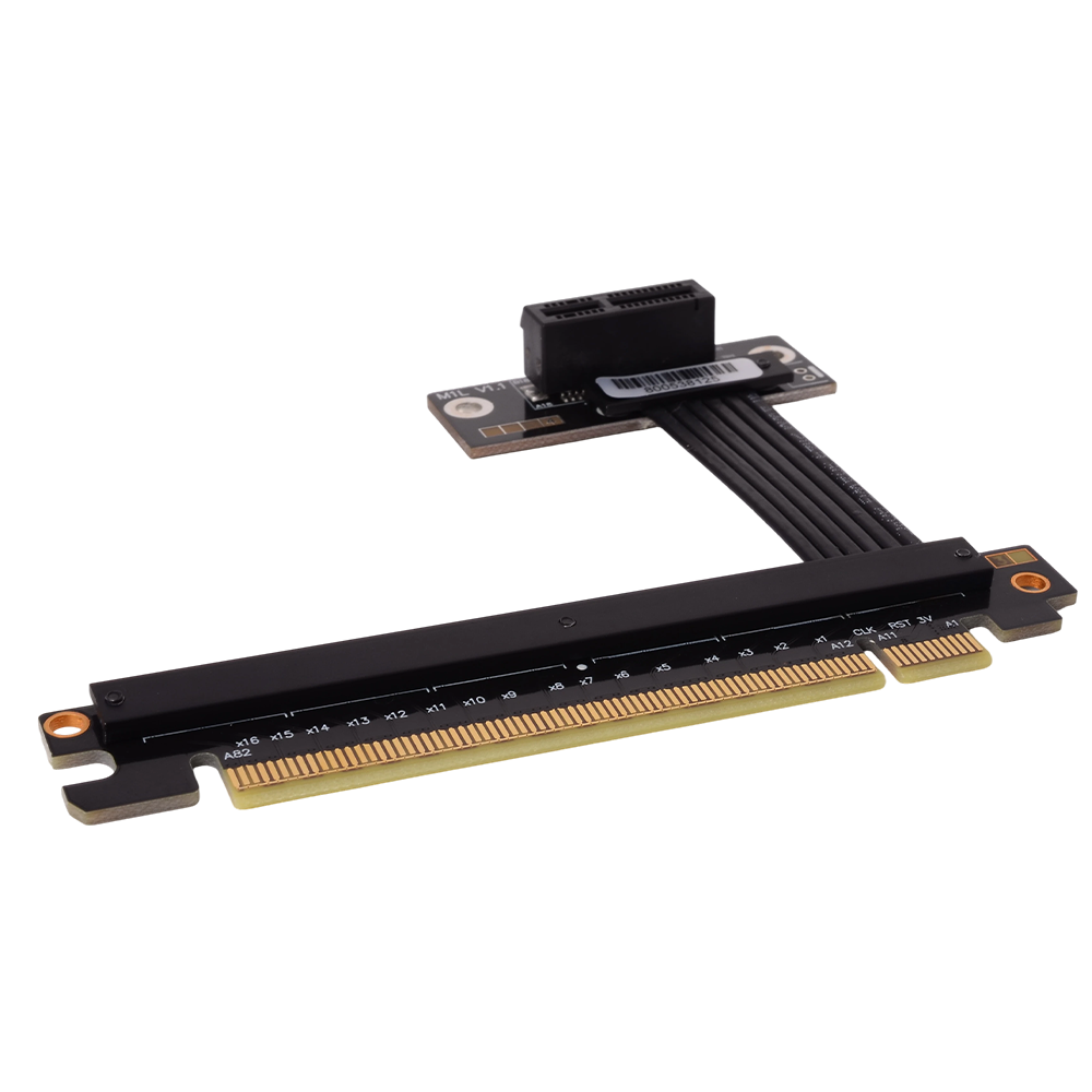 Câble d'extension PCIe 4.0 X16 - Pcie 4.0 X16 Riser Cable 90 Degree avis et prix