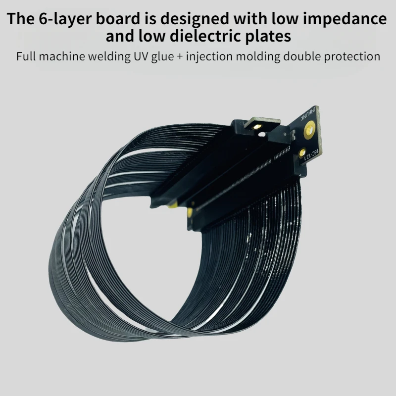 Câble d'extension blindé pour  - Pcie 4.0 X16 Riser Cable 90 Degree avis et prix