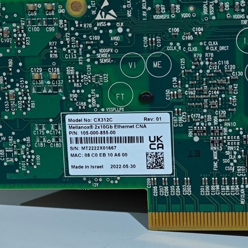 Carte réseau CX312C 10GB SFP+  - 10Gb Sfp+ Pcie Network Card Dual Port avis et prix