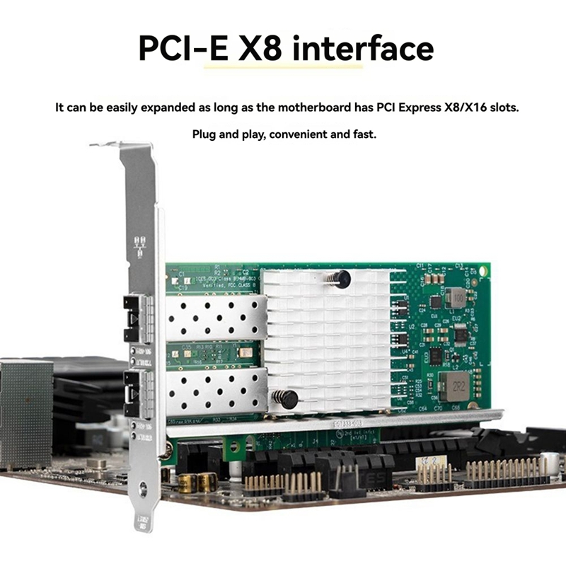 X520-DA1 10 Go SFP + carte rés - 10Gb Sfp+ Pcie Network Card Dual Port avis et prix