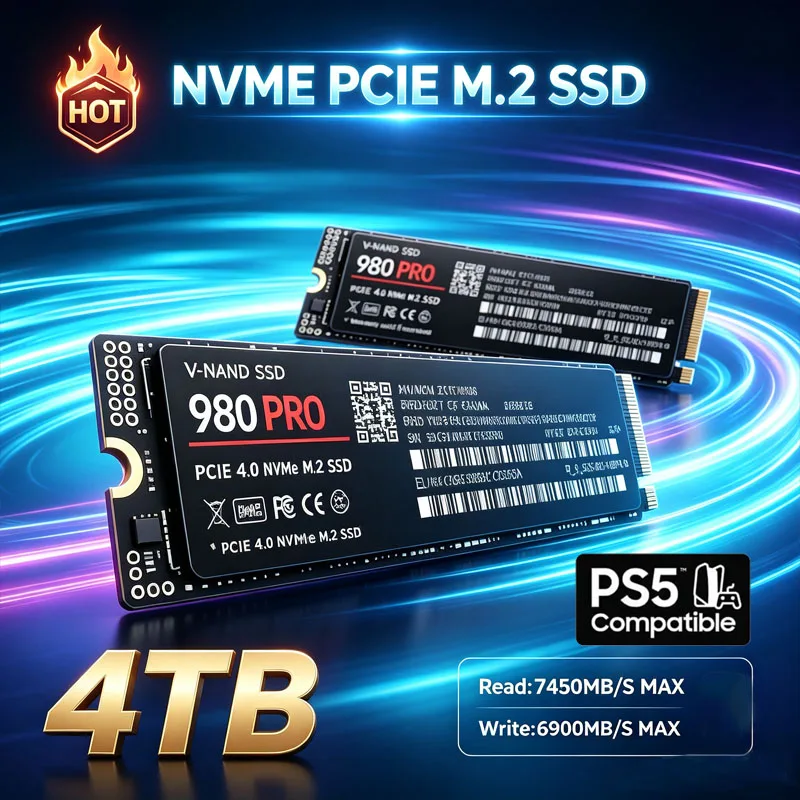 SSD NVMe M.2 Gaming 980 PRO PC - M.2 Nvme 4Tb Pcie 4.0 Ssd avis et prix